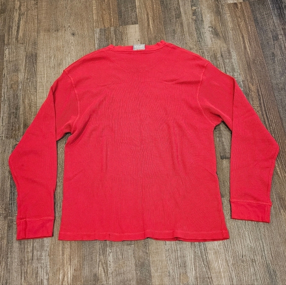 Ecko Unltd Men Large Red Rhino Skater Vintage Y2K Streetwear Long Sleeve Shirt - Picture 2 of 9
